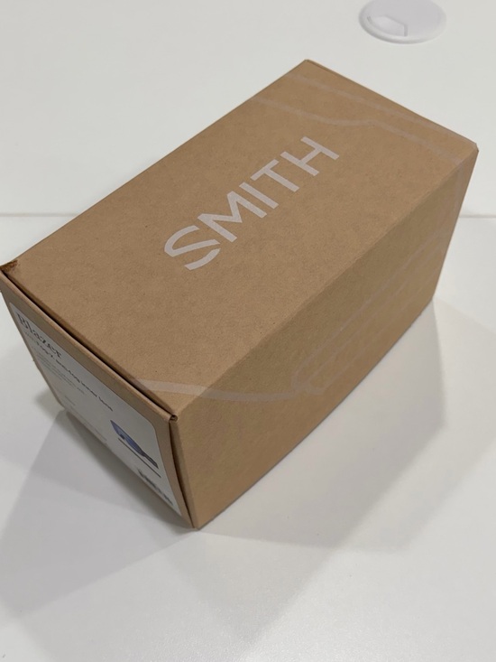 Smith Adult Blazer Goggles Blue Sensor Mirror Lens Ski Snowboard NWT Black